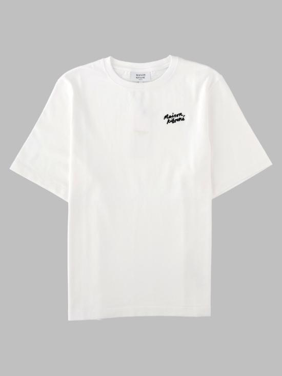 26FW 메종키츠네 탑 MRWJT12KJ0119 O102 WHITE