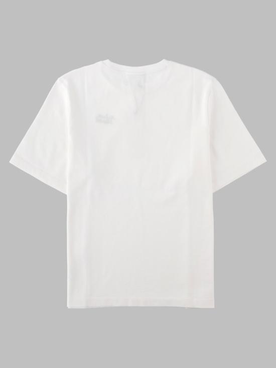 26FW 메종키츠네 탑 MRWJT12KJ0119 O102 WHITE - MAISON KITSUNE