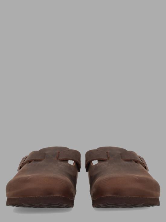 26FW 버켄스탁 보스턴 오일드 레더 클로그 860133 HABANA BROWN - BIRKENSTOCK