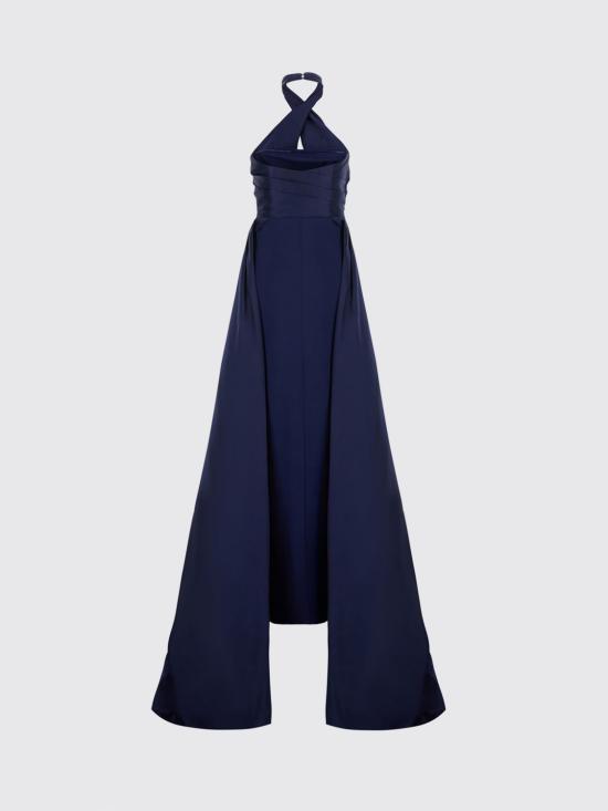 26FW 솔러스런던 롱 원피스 OS49032 NAVY Blue - SOLACE LONDON