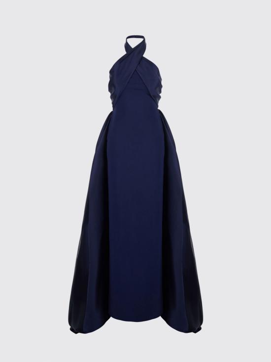 26FW 솔러스런던 롱 원피스 OS49032 NAVY Blue - SOLACE LONDON