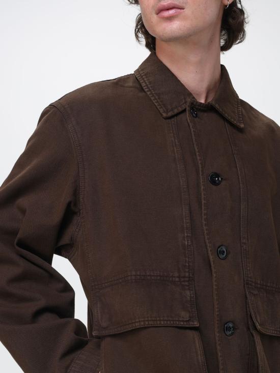 26FW 르메르 박시 자켓 OW1223LD1077 BR512 Brown - LEMAIRE