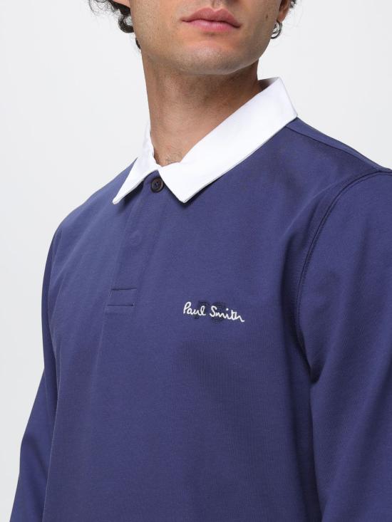 26FW 폴 스미스 폴로 티셔츠 M2R223ZW22727 48 Ink - PAUL SMITH