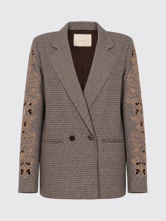 26FW 트윈셋 자켓 262TP2630 13828 Brown - TWINSET