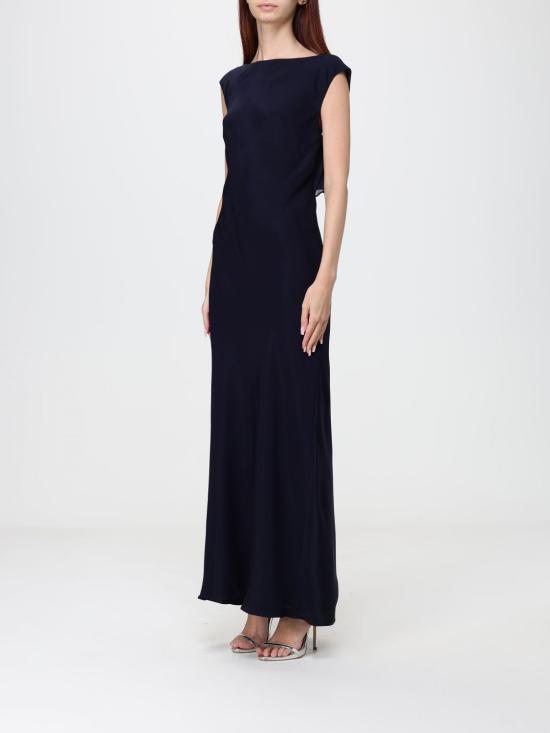 26FW 막스마라 롱 원피스 2621226067600 003 Marine - MAX MARA