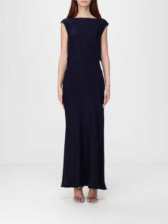 26FW 막스마라 롱 원피스 2621226067600 003 Marine
