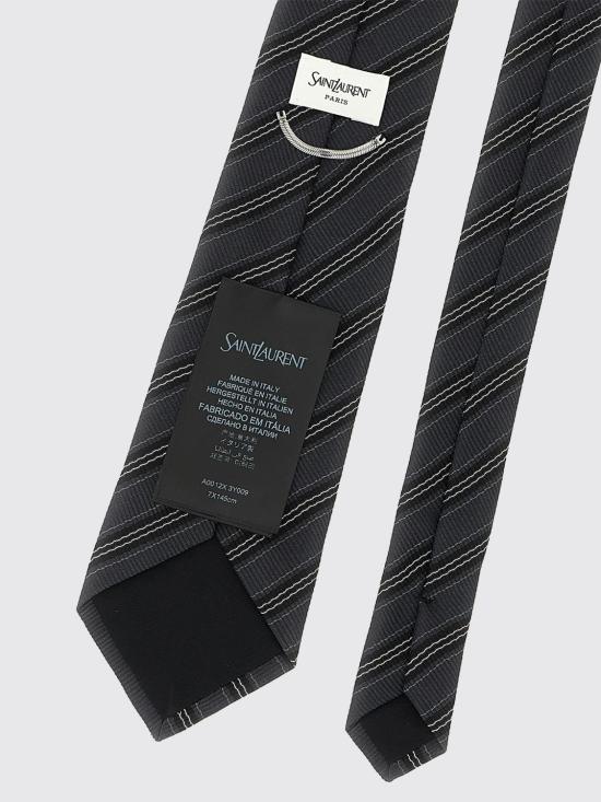 26FW 생로랑 넥타이 A0012X3Y009 1278 Grey - SAINT LAURENT