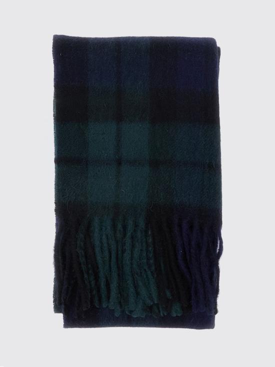 26FW 바버 뉴 체크 타탄 스카프 USC0137 NY91 Blue
