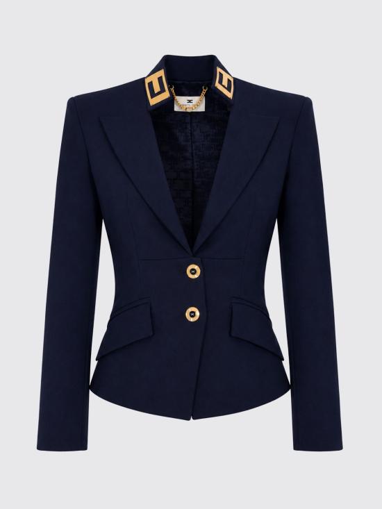 26FW 엘리자베타프랜치 자켓 GI24966E2 B75 Navy - ELISABETTA FRANCHI