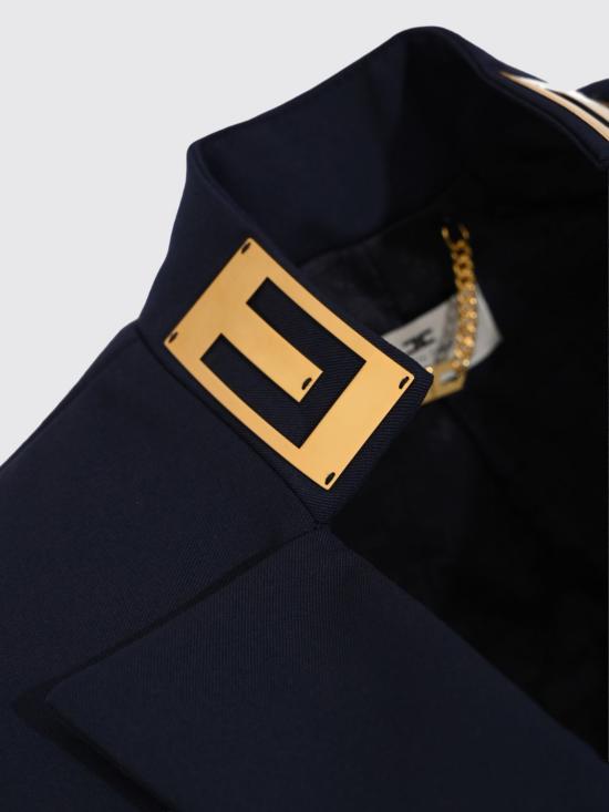 26FW 엘리자베타프랜치 자켓 GI24966E2 B75 Navy - ELISABETTA FRANCHI