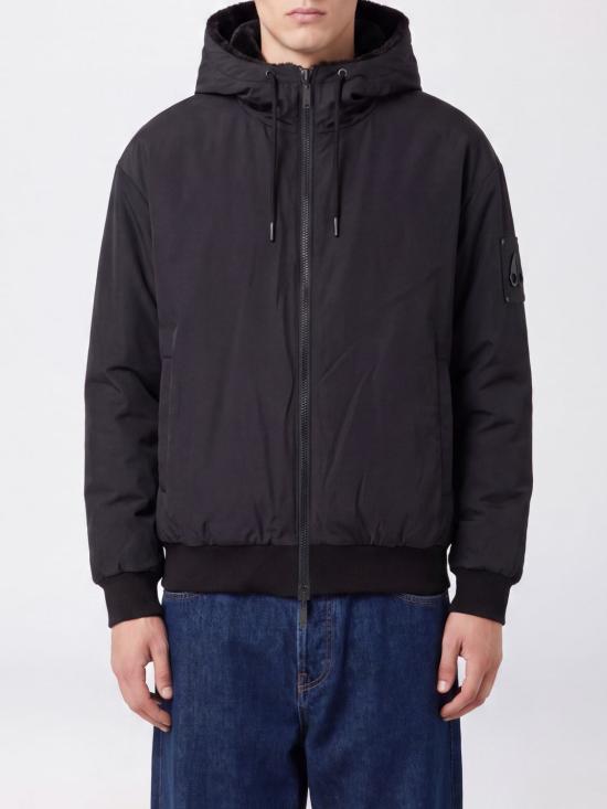 26FW 무스너클 롤랜드 리버시블 버니 자켓 M35MS623 292 Black