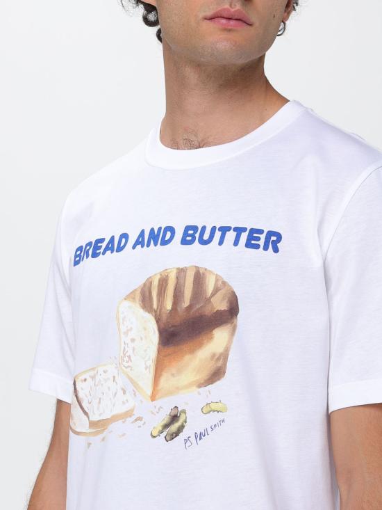 26FW 폴 스미스 지브라 패치 반팔 M2R011RWP6874 01 White - PAUL SMITH