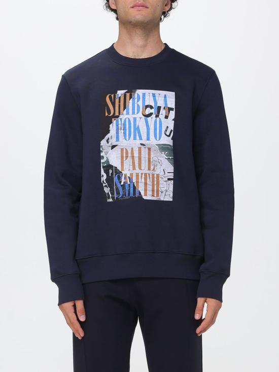 26FW 폴 스미스 긴팔 티셔츠 M2R668UWP5853 49 Navy