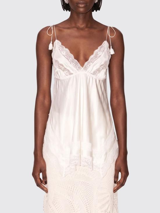 26FW 마그다뷰트림 탑 301726 White