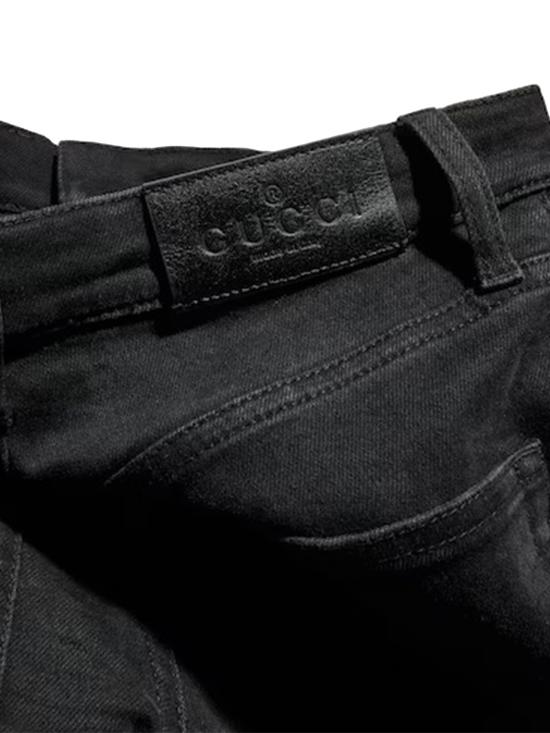 26FW 구찌 데님 팬츠 865596 BLACK - GUCCI