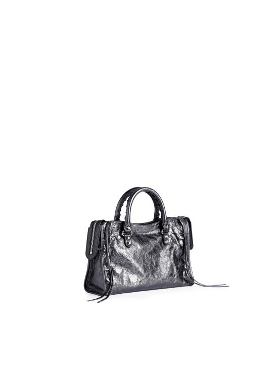 26FW 발렌시아가 르 시티 백 스몰 865762 2AB4V1314 METALLIC GREY - BALENCIAGA