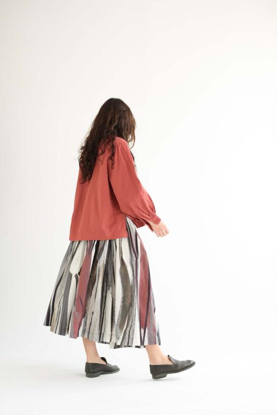  케이시 케이시 롱 스커트 더블 리도 스커트 프린트 2