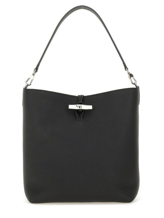  롱샴 가방 M 르 로조 호보백 블랙 - LONGCHAMP