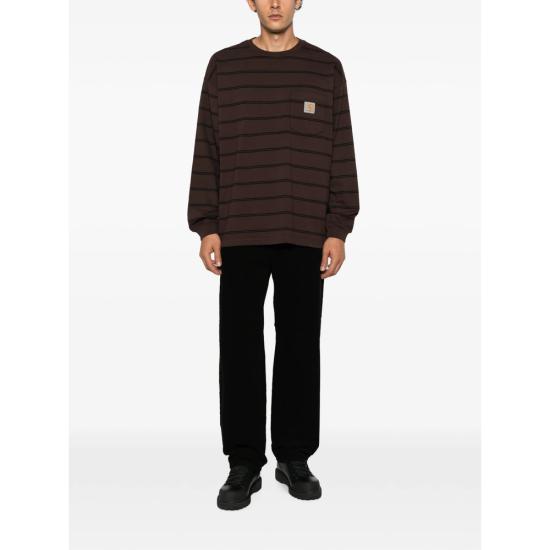 26FW 칼하트 탑 I037271 3VQGD BROWN - CARHARTT