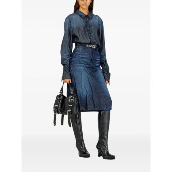 26FW 디젤 스커트 007GF A25600 01 BLUE - DIESEL