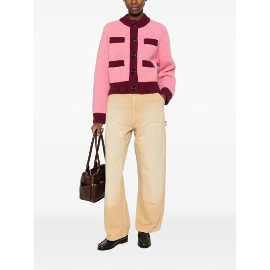 26FW B.B. WALLACE 가디건 K72 FRIDA PIKBL PINK RED - B.B. WALLACE