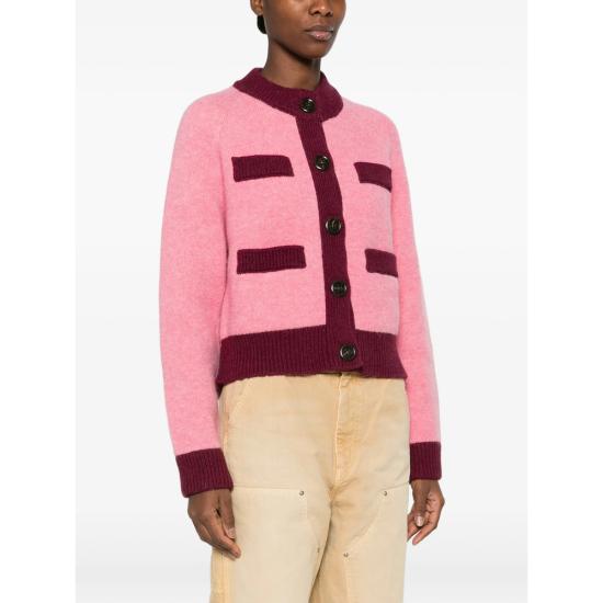 26FW B.B. WALLACE 가디건 K72 FRIDA PIKBL PINK RED - B.B. WALLACE