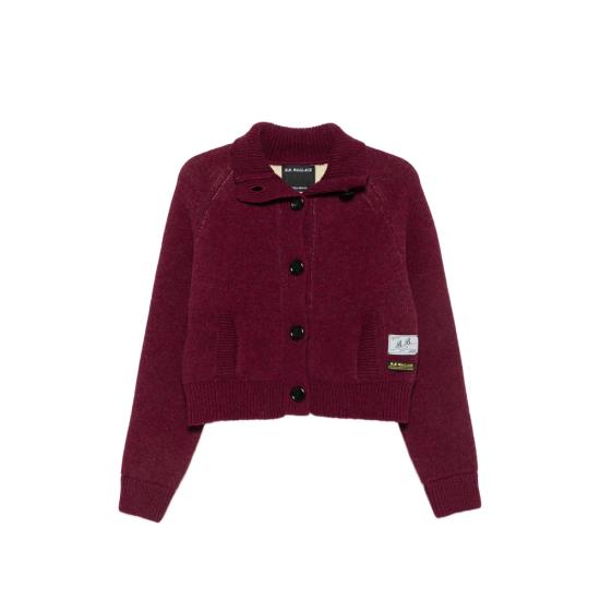 26FW B.B. WALLACE 가디건 K64 HESSE BORDE RED