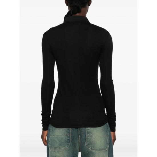 26FW 엔타이어 스튜디오 폴로 티셔츠 ESFW26PO01634 0015 BLACK - ENTIRE STUDIOS