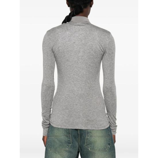 26FW 엔타이어 스튜디오 폴로 티셔츠 ESFW26PO01634 6242 GREY - ENTIRE STUDIOS