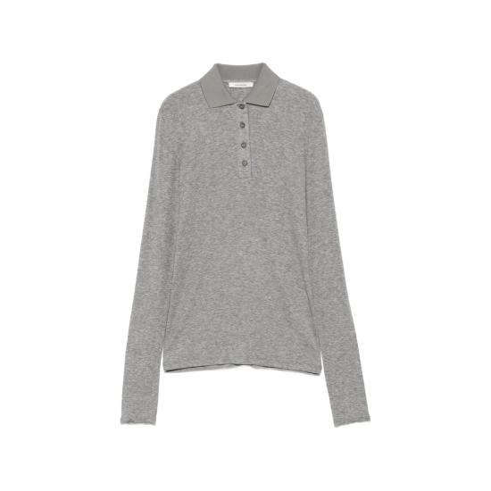 26FW 엔타이어 스튜디오 폴로 티셔츠 ESFW26PO01634 6242 GREY