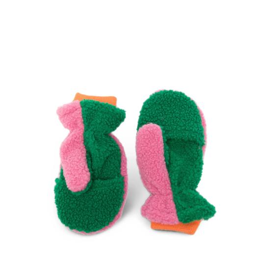 26FW [키즈] 보보쇼즈 장갑 B226AI032 561 PINK GREEN - BOBO CHOSES
