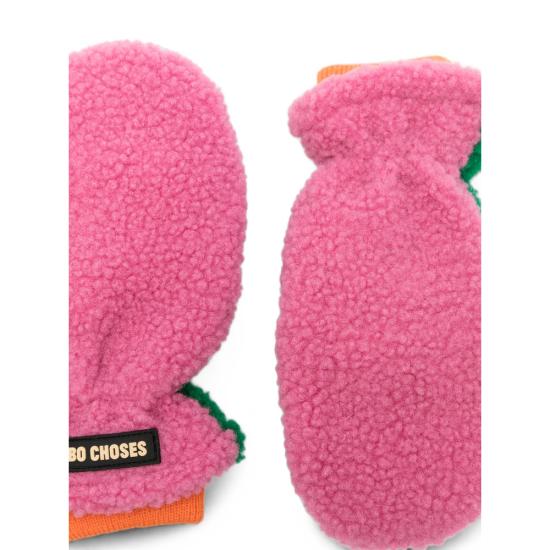 26FW [키즈] 보보쇼즈 장갑 B226AI032 561 PINK GREEN - BOBO CHOSES