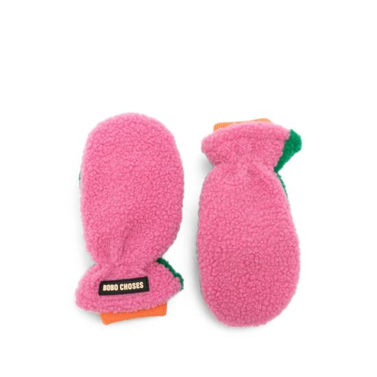 26FW [키즈] 보보쇼즈 장갑 B226AI032 561 PINK GREEN