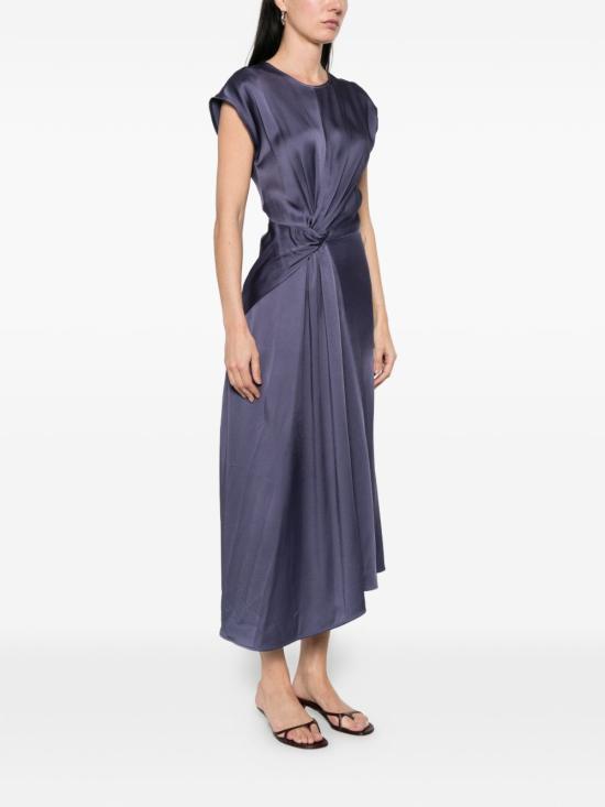 26FW 빅토리아 베컴 미디 원피스 1226WDR007292D DARK OCEAN BLUE - VICTORIA BECKHAM
