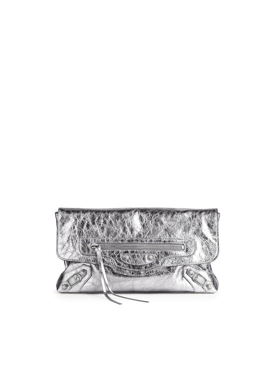26FW 발렌시아가 클러치/파우치 873386 2AA9R8122 METALLIC GREY