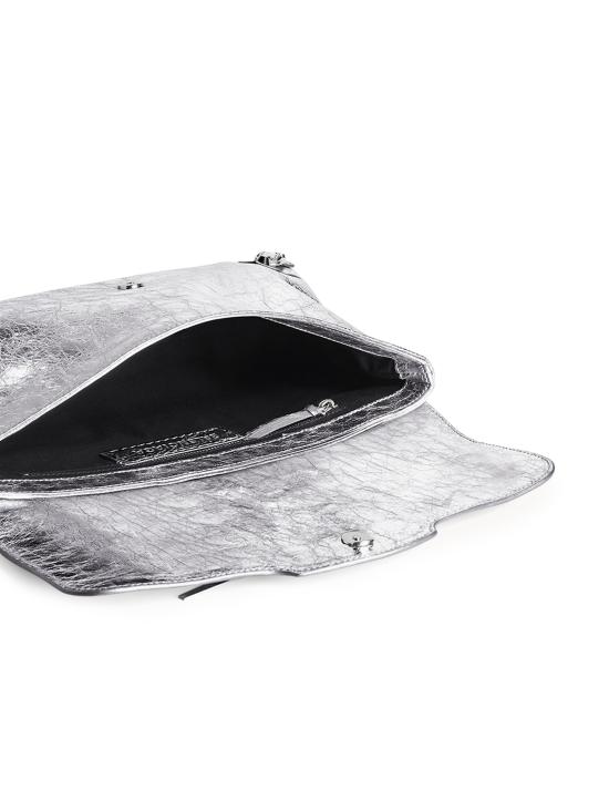 26FW 발렌시아가 클러치/파우치 873386 2AA9R8122 METALLIC GREY - BALENCIAGA