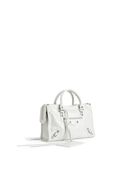 26FW 발렌시아가 르 시티 백 스몰 865762 2ACLR9104 WHITE - BALENCIAGA