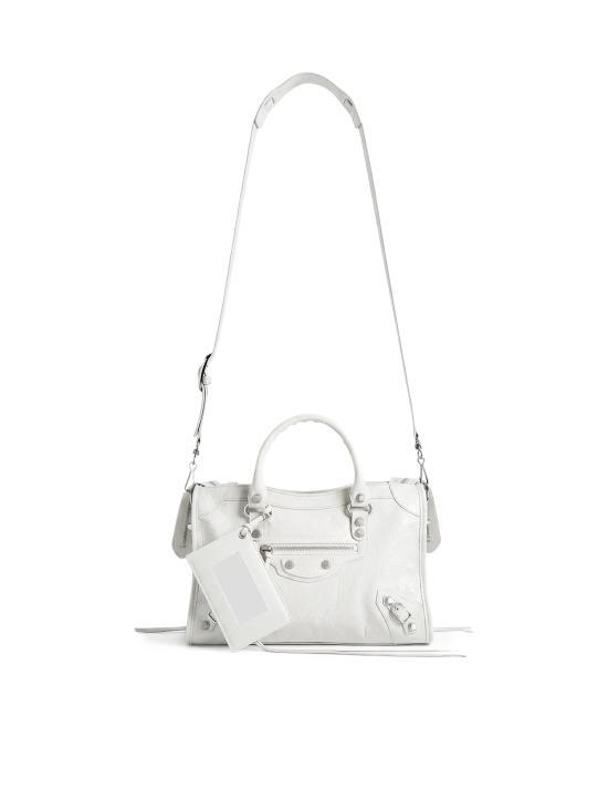 26FW 발렌시아가 르 시티 백 스몰 865762 2ACLR9104 WHITE - BALENCIAGA