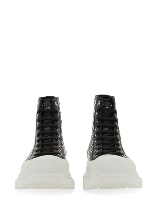  알렉산더 맥퀸 스니커즈 조이  (아이렛 장식, 블랙) - ALEXANDER MCQUEEN