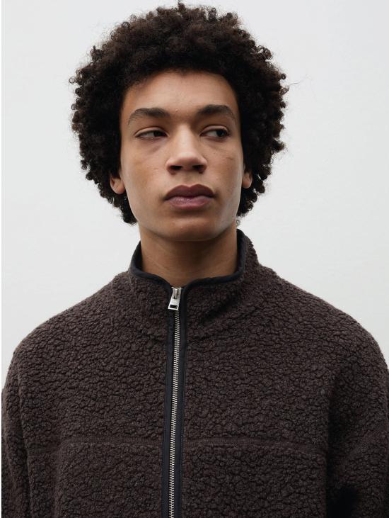 26FW 노스프로젝트 자켓 Pile di Lana Sherpa Marrone의 지아카 - NORSE PROJECTS
