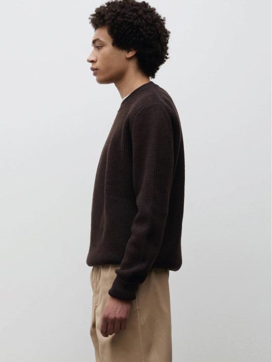 26FW 노스프로젝트 스웨터 말리아 지로콜로 아 코스테 비올라/마로네 - NORSE PROJECTS
