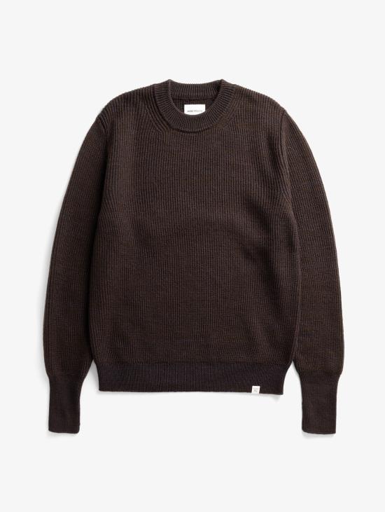 26FW 노스프로젝트 스웨터 말리아 지로콜로 아 코스테 비올라/마로네 - NORSE PROJECTS