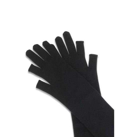 26FW 릭 오웬스 장갑 울 오비스 아리에스 핑거리스  블랙 - RICK OWENS
