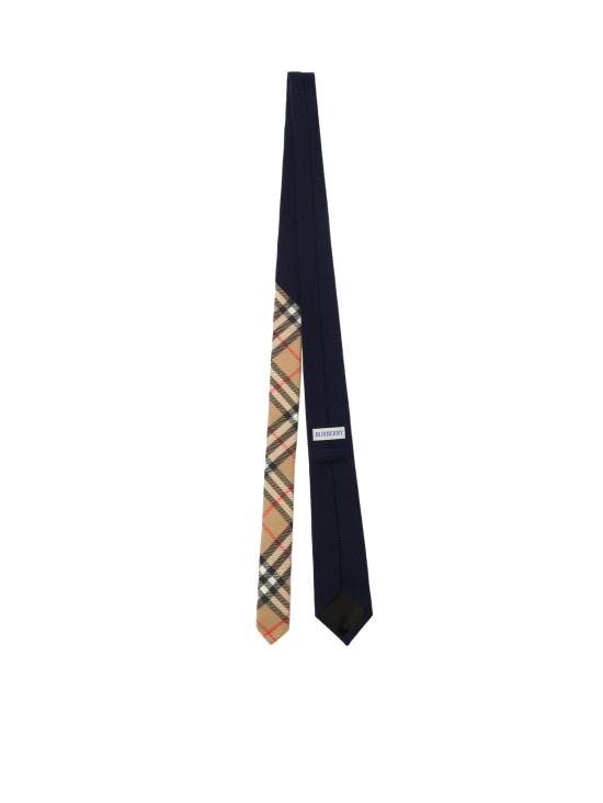 26FW 버버리 넥타이 8135216 A1222 NAVY ARCHIVE BEIGE - BURBERRY