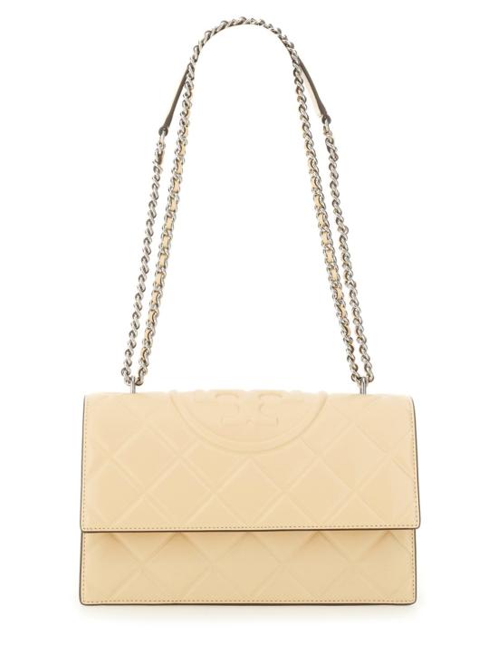  토리버치 가방 플레밍 염소가죽 숄더백 베이지 - TORY BURCH
