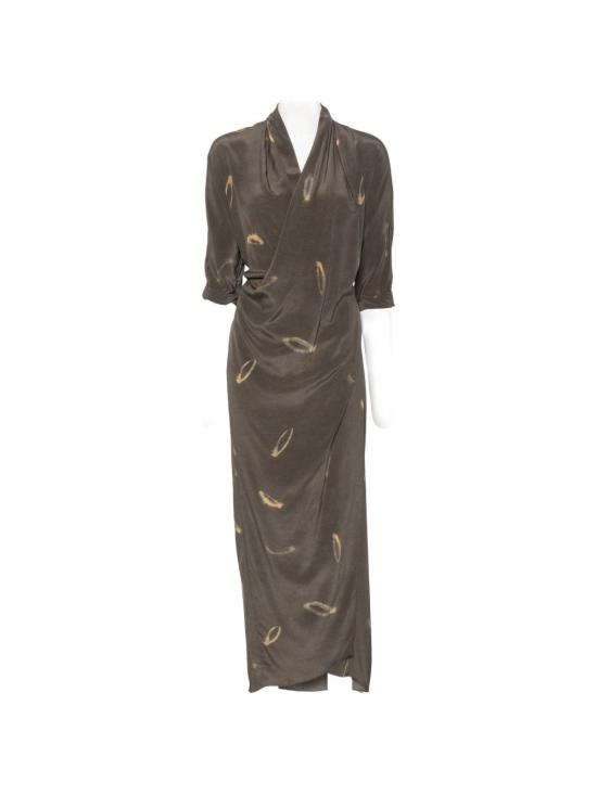 26FW 코타나 미디 원피스 A3878SOMAPRINT BROWN