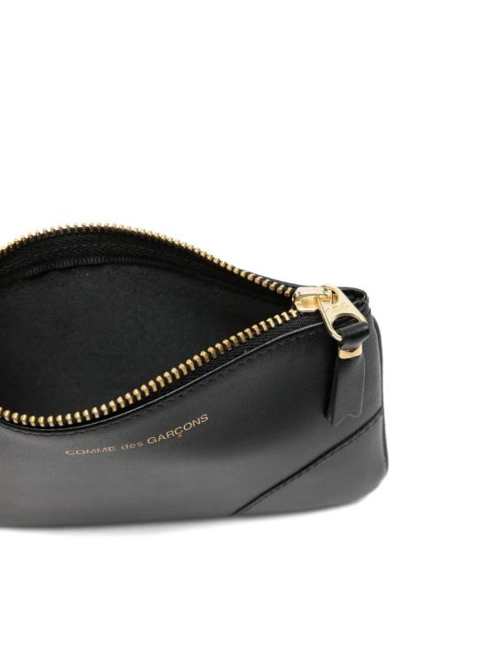 26FW 꼼데가르송 클래식 레더 라인 파우치 SA8100099 800 BLACK - COMME DES GARCONS