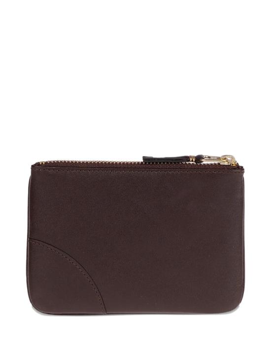 26FW 꼼데가르송 클래식 레더 라인 파우치 SA8100099 801 BROWN - COMME DES GARCONS