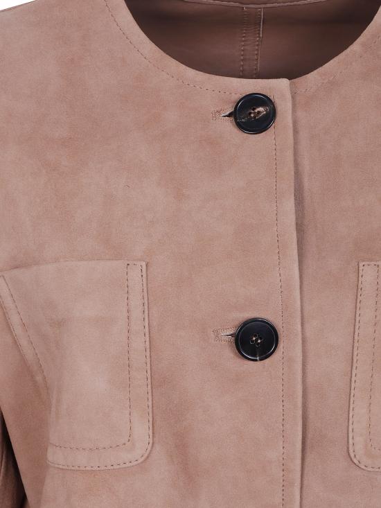 26FW 막스마라 스튜디오 자켓 2626446021600 002 BROWN - MAX MARA STUDIO