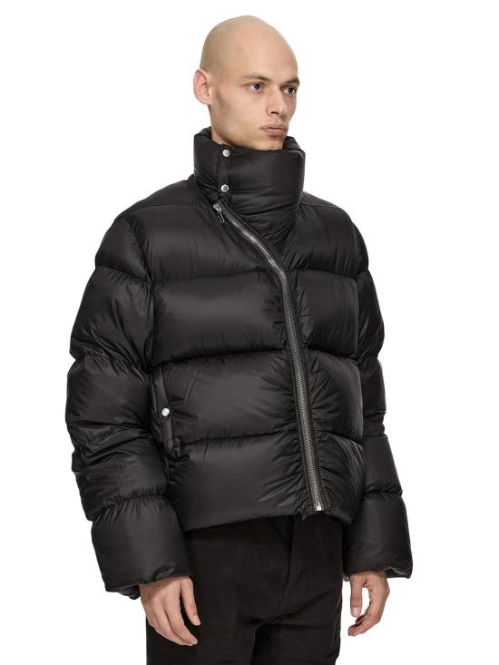 26FW 릭 오웬스 타워 터틀 다운 재킷 RU02F4797NPD3 09 BLACK - RICK OWENS